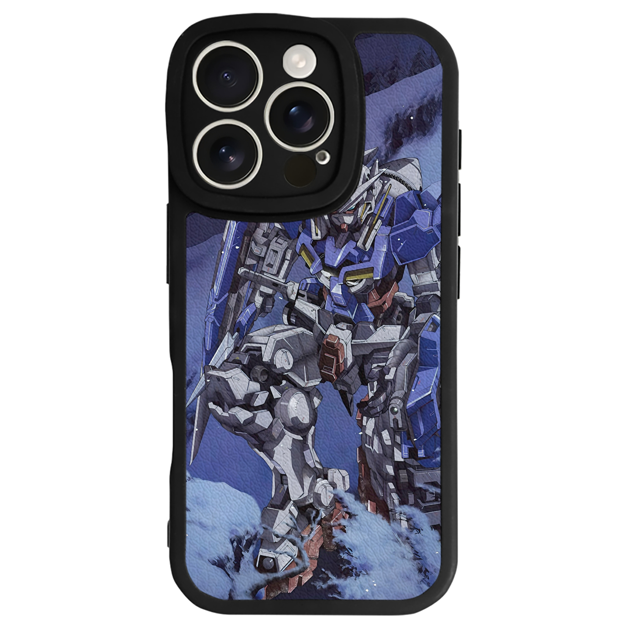 （画像用） 機動戦士ガンダム Mobile Suit Gundam 【iPhone 16シリーズ対応】シリコンスマホケース（レザー調） 材質：シリコン